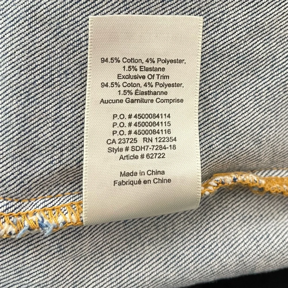 Aritzia Wilfred Free Denim Mini Skirt 8